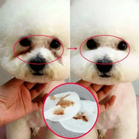 Gentle Pet Eye Wipes for Tear Stains 130 Pcs - BIG FRENCHIES