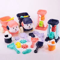Baby Beach Sand Toys Set with Car, Shovel & Sprinkler Tools - BIG FRENCHIES