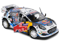 Ford Puma Rally1 Hybrid #16 Adrien Fourmaux - Alexandre Coria 3rd Place "Rally Sweden" (2024) "Competition" Series 1/18 Diecast Model Car by Solido