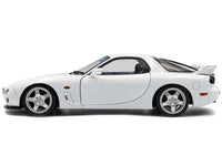2001 Mazda RX7 Type RS (FD3S) RHD (Right Hand Drive) White 1/18 Diecast Model Car by Solido