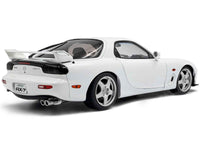 2001 Mazda RX7 Type RS (FD3S) RHD (Right Hand Drive) White 1/18 Diecast Model Car by Solido