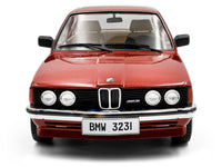 1980 BMW 323i Ruby Red Metallic 1/18 Diecast Model Car by Solido