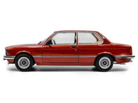 1980 BMW 323i Ruby Red Metallic 1/18 Diecast Model Car by Solido
