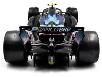 Alpine A524 #31 Esteban Ocon "BWT" 2nd Place F1 "Sao Paulo GP" (2024) "Competition" Series 1/18 Diecast Model Car by Solido