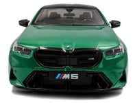 2025 BMW M5 Isle of Man Green Metallic 1/18 Diecast Model Car by Solido