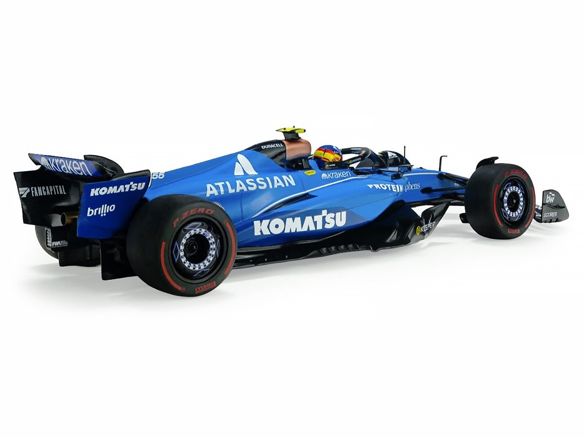 Williams FW47 #55 Carlos Sainz "Atlassian" Formula One F1 "Australian GP" (2025) "Competition" Series 1/18 Diecast Model Car by Solido