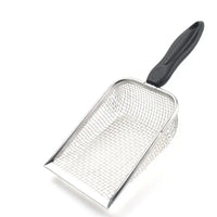Stainless Steel Cat Litter Scoop with Long Handle | Durable & Easy to Use - BIG FRENCHIES