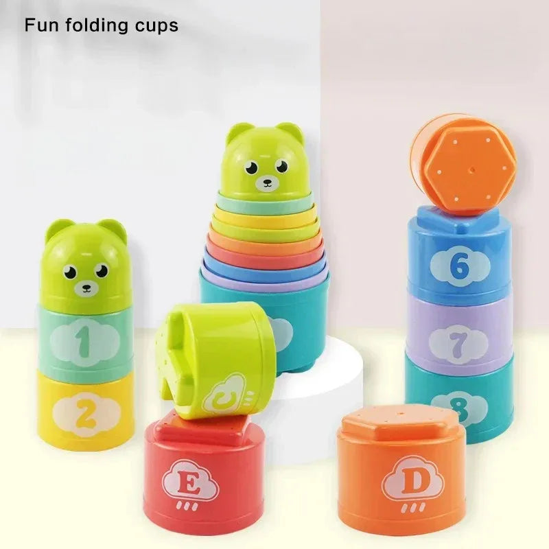 Kids Speed Stacking Cups Game – Brain Response & Puzzle Training Toy - BIG FRENCHIES