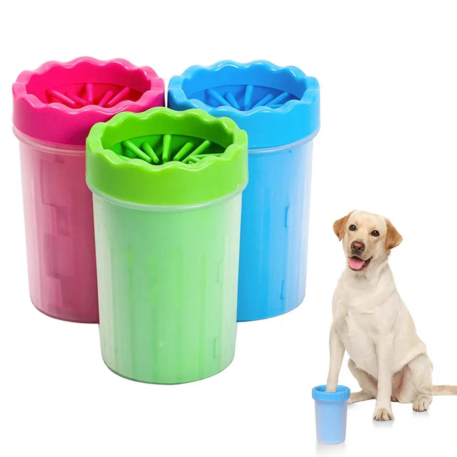 Pet Paw Cleaning Cup – Portable Silicone Dog & Cat Foot Washer | Removable Mud Cleaner (S/L/XL Sizes) - BIG FRENCHIES