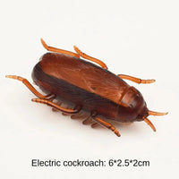 Pet Interactive Mini Electric Bug Cat Toy Kitten Escape Obstacle Automatic Flip Toy Battery Operated Vibration Beetle Supplies