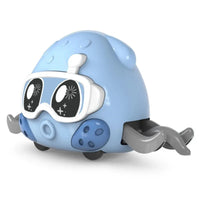 Interactive Crawling Crab Toy - Double Return Force & Bubble Simulation | Fun Baby Sensory Toy for Toddlers