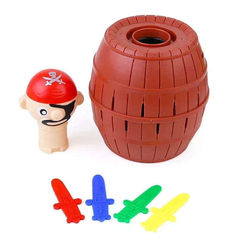 Pirate Barrel Sword Game – Interactive Kids Toy for Boys & Girls - BIG FRENCHIES