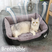 Color Square Winter Warm Pet Bed – Dog & Cat House - BIG FRENCHIES