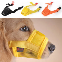 Adjustable Mesh Dog Muzzle – Anti-Barking & Anti-Biting Breathable Mouth Cover for Small & Medium Dogs - BIG FRENCHIES