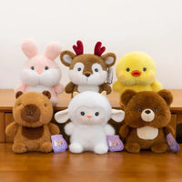 Cute Plush Animal Toy – Capybara & Elephant Stuffed Companion Doll - BIG FRENCHIES