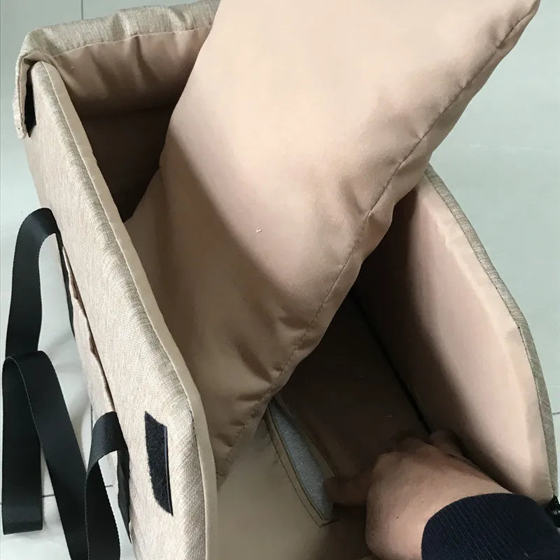 Dog Car Seat Bed & Portable Carrier for Small Pets - BIG FRENCHIES