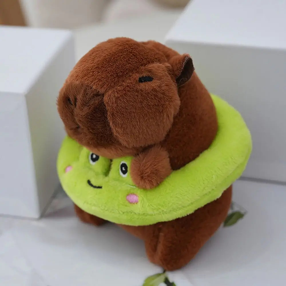 Cute Capybara Plush Toy – Hoodie with Wings Stuffed Animal Doll