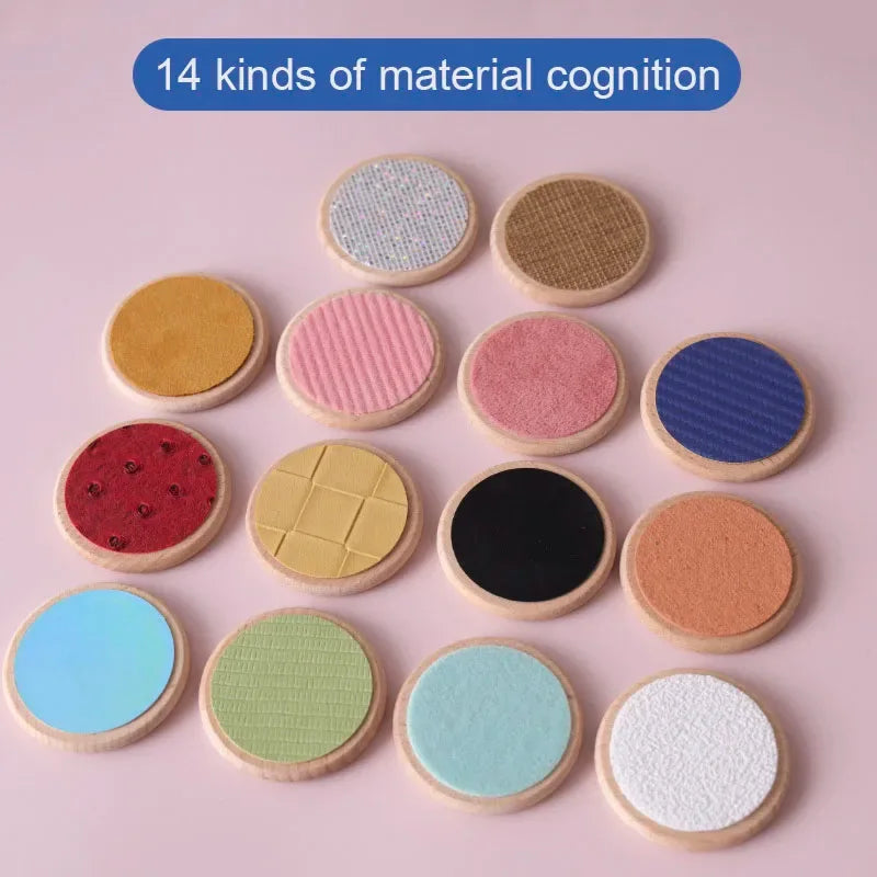 Montessori Sensory Board Toy – Color & Tactile Matching Game for Kids - BIG FRENCHIES
