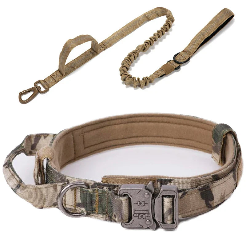 Durable Nylon Dog Collar with Reflective Leash Set - BIG FRENCHIES