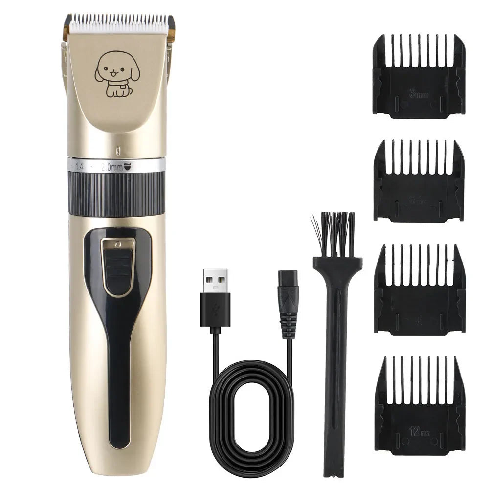 Pet Hair Clipper Grooming Trimmer Set – Professional Cordless Clippers - BIG FRENCHIES