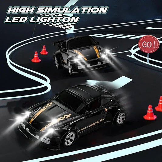 1/64 High-Speed Drift RC Car 4WD Remote Control Mini Racing Toy - BIG FRENCHIES