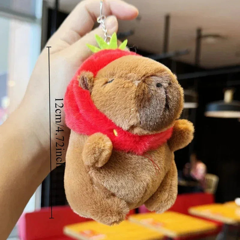 Capybara Plush Toy Set – Mommy with 4 Little Capibara Plush Dolls - BIG FRENCHIES