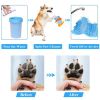 Pet Paw Cleaning Cup – Portable Silicone Dog & Cat Foot Washer | Removable Mud Cleaner (S/L/XL Sizes) - BIG FRENCHIES