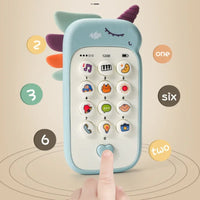 Baby Phone Toy – Musical Sound Telephone with Teether for Infants - BIG FRENCHIES