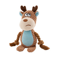 Stuffed Raw Small Joint Dog Chew Toy – Plush, Durable & Squeaky - BIG FRENCHIES