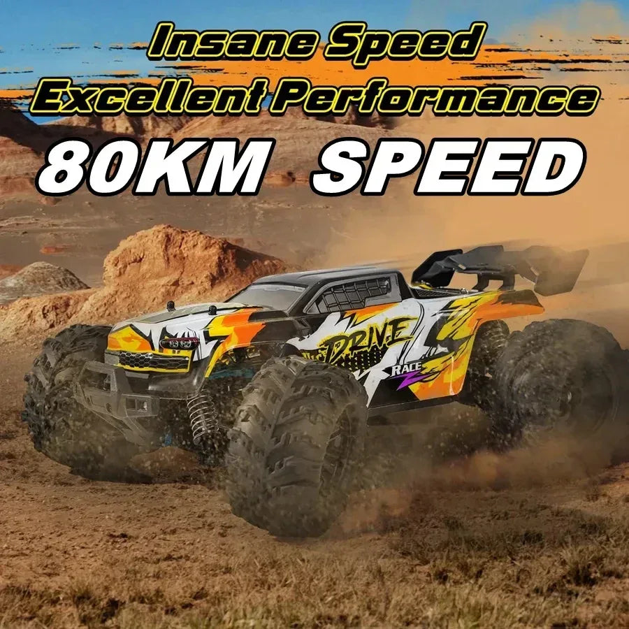 4WD Remote Control Car High-Speed 50-80KM/H Off-Road Buggy Truck - BIG FRENCHIES