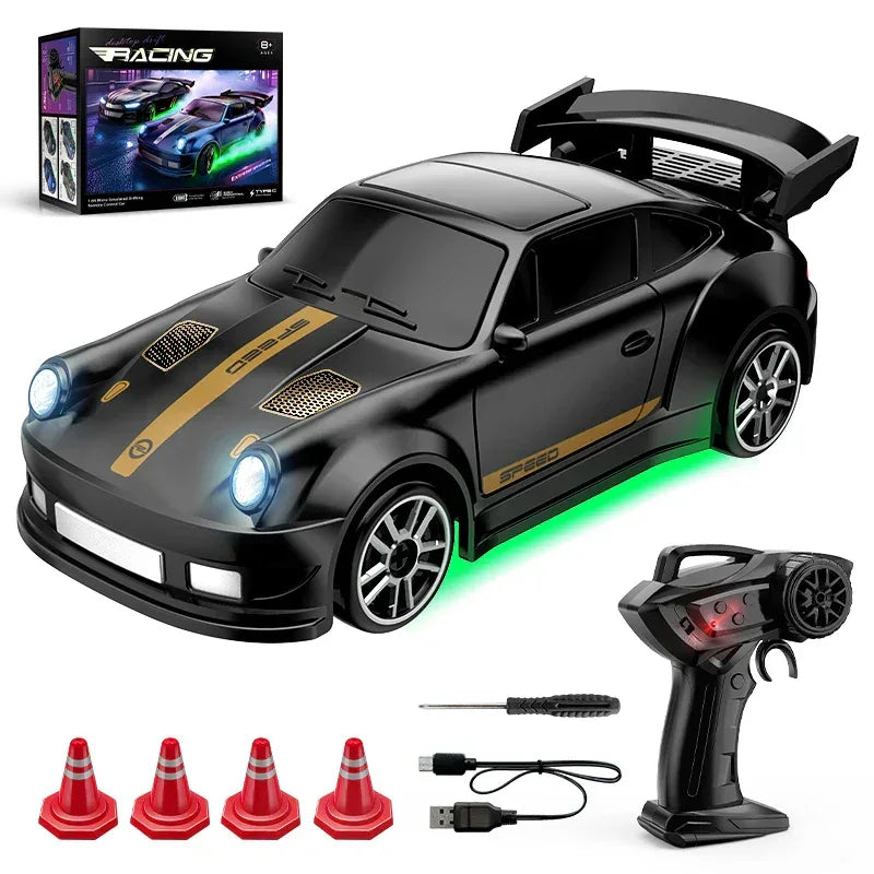 1/64 Scale Drift RC Car 4WD Mini Racing Model with 2.4GHz Remote - BIG FRENCHIES