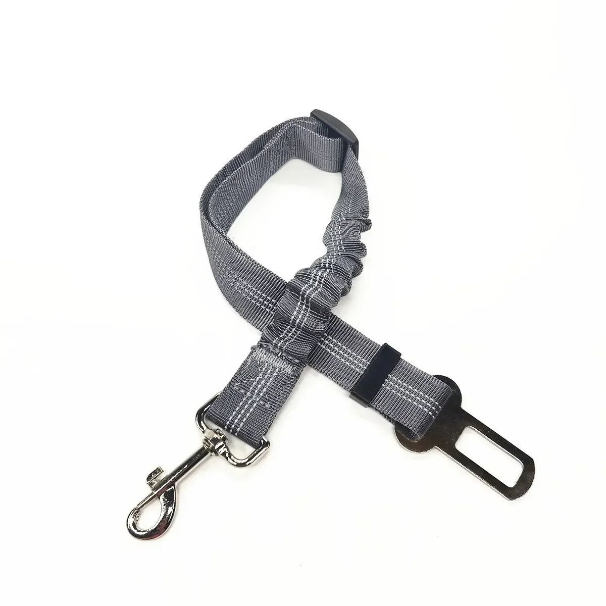 Pet Car Seat Belt Harness – Adjustable Safety Clip for Dogs & Cats - BIG FRENCHIES