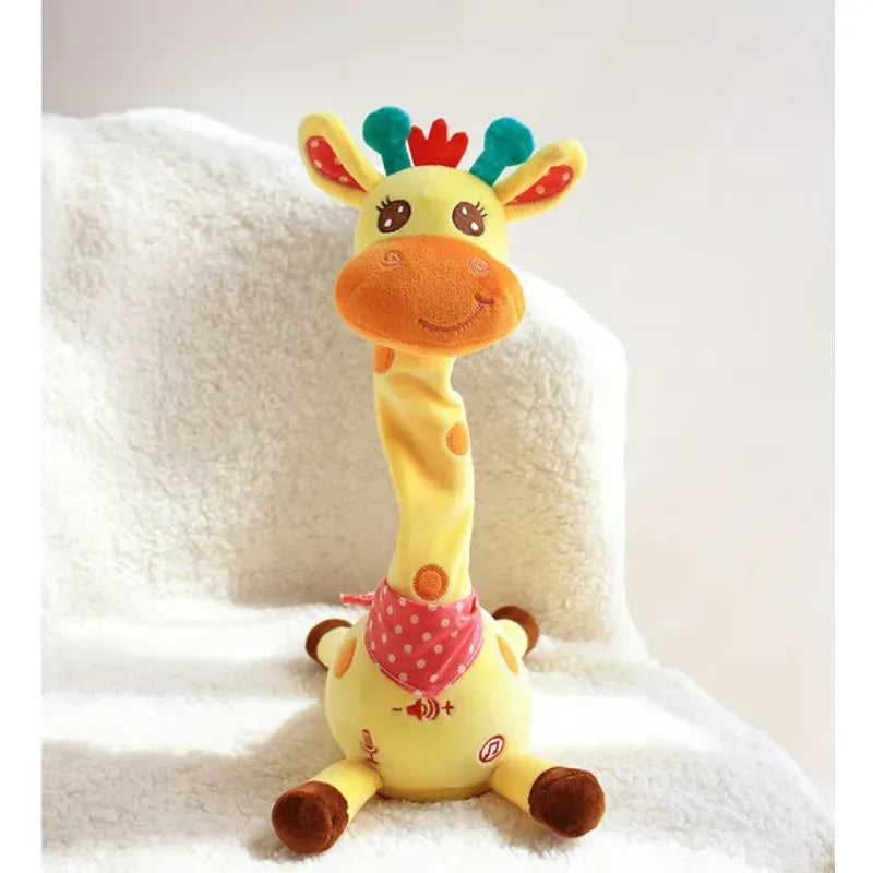 Musical Giraffe Toy – Sings, Dances & Repeats What You Say - BIG FRENCHIES