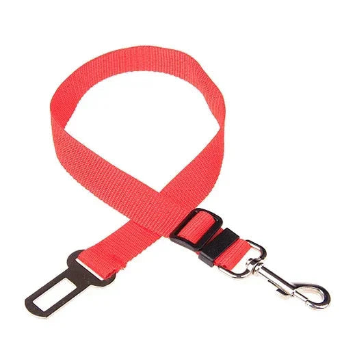 Pet Car Seat Belt Harness – Adjustable Safety Clip for Dogs & Cats - BIG FRENCHIES