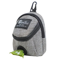 Portable Dog Treat Pouch – Training & Travel Bag with Poop Dispenser - BIG FRENCHIES