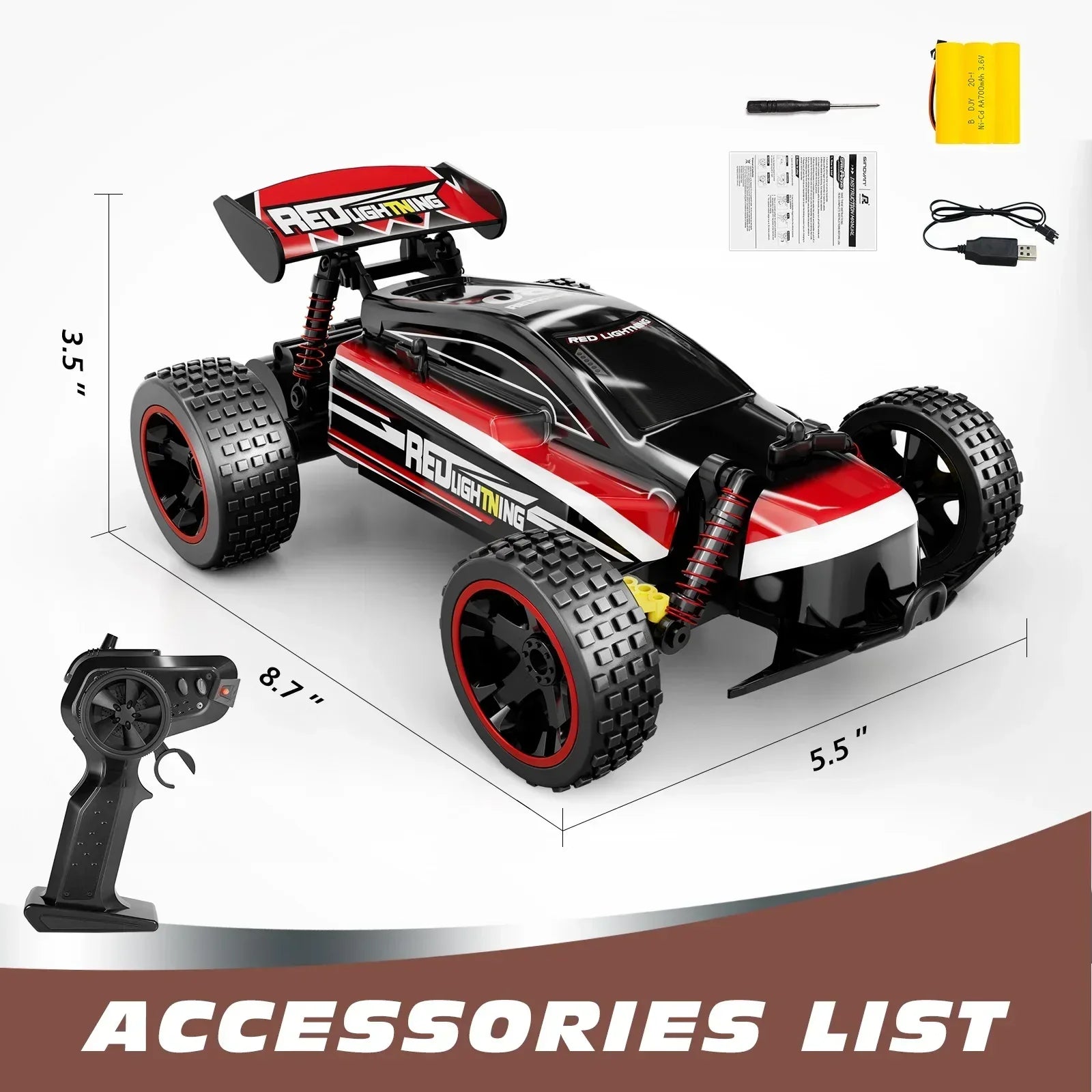 Sinovan RC Car High Speed Radio Controlled Drift Machine Toy - BIG FRENCHIES