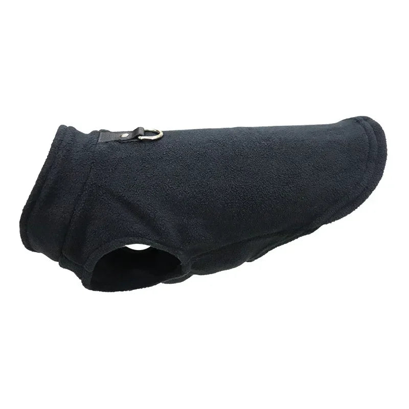 Winter Warm Dog Jacket with D-Ring – Cozy Pet Vest for Small Dogs & Cats - BIG FRENCHIES
