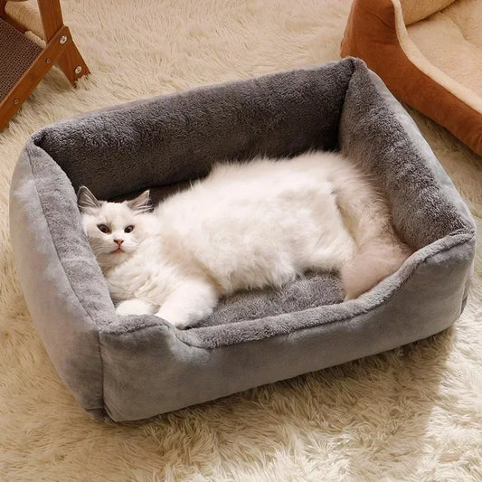 Ultra-Calming Soft Plush Pet Bed - BIG FRENCHIES