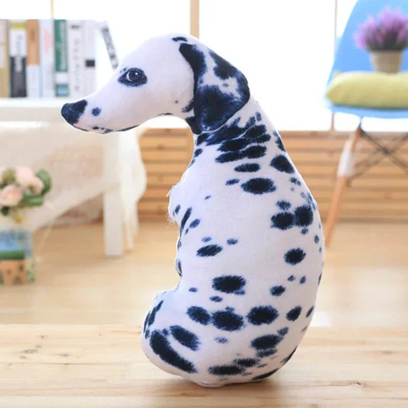 50cm 3D Dog Plush Toy – Lifelike Stuffed Animal Pillow Gift