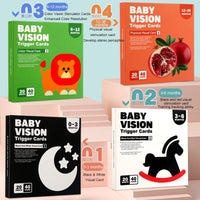 Baby Montessori Flash Cards – Black & White Visual Stimulation Toy - BIG FRENCHIES