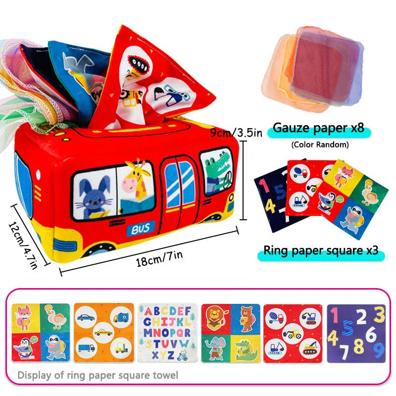 Baby's Teaching Tissue Box