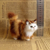 Simulation Cat Plush Toy – Soft Stuffed Kitten Doll for Kids & Girls - BIG FRENCHIES
