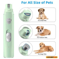 Electric Dog Nail Grinder – USB Rechargeable Pet Nail Clipper & Painless Trimmer for Small and Large Pets - BIG FRENCHIES