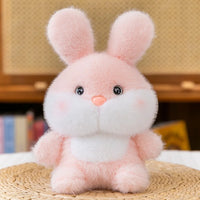 Cute Plush Companion Doll Anime Elephant Rabbit Bear Panda Cartoon Desk Companion Doll 16cm Soft Plush Toy Sleeping Gift