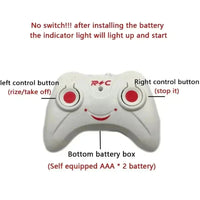 Rechargeable Mini RC Drone – Fall-Resistant Helicopter Toy for Kids