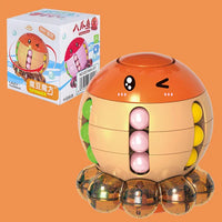 MEACAOFG Kids Magic Rotating Bean Cubes Adults Fingertip Fidget Stress Relief