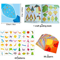 Origami Kit for Kids – 30/96 Sheets Paper Craft & DIY Art Set - BIG FRENCHIES