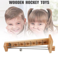MEACAOFG Shoot The Moon Wooden Hockey Toy Party Bars Family Fun Games