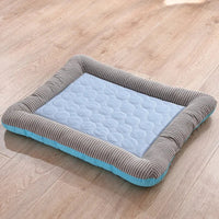 Cooling Pad Bed for Pets – Summer Ice Silk Mat - BIG FRENCHIES