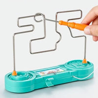 MEACAOFG Touch Maze Game Party Funny Game Science Experiment Toys Electric